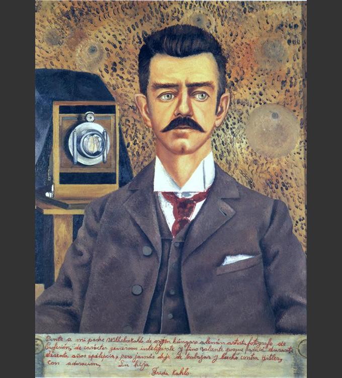 Frida Kahlo Portrait of Don Guillermo Kahlo